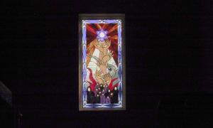 Stained glass window