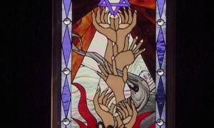 Stained glass window